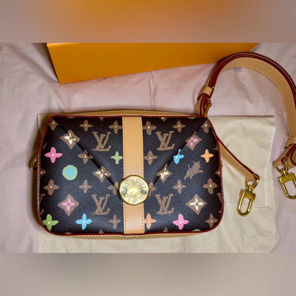 L.V. Tyler the Creator Envelope Messenger crossbody.